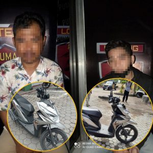 Dua Pemuda Desa Beleka Spesialis Curanmor Ditangkap Tim Puma Polres Lombok Tengah