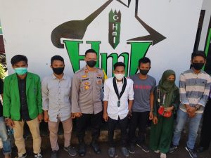Kapolres Dukung HMI Cabang Dompu dalam Deklarasi Anti Money Politik