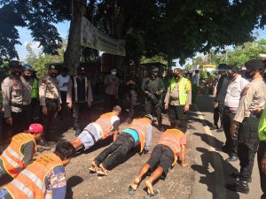 Tekan Penyebaran covid19, Polres Dompu gencar Operasi yustisi