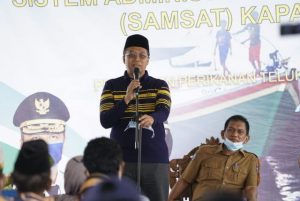 Gubernur Resmikan Samsat Kapal Perikanan Pulau Sumbawa
