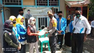 Peringati Hari Sumpah Pemuda, Polres dan PMII Dompu Gelar Bhakti Sosial
