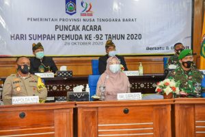 Dipimpin Presiden, Wagub Ikuti Peringatan Hari Sumpah Pemuda Secara Virtual