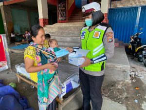 Satlantas Polres Sumbawa Polda NTB Gelar Operasi Zebra Secara Simpatik Tanpa Penindakan