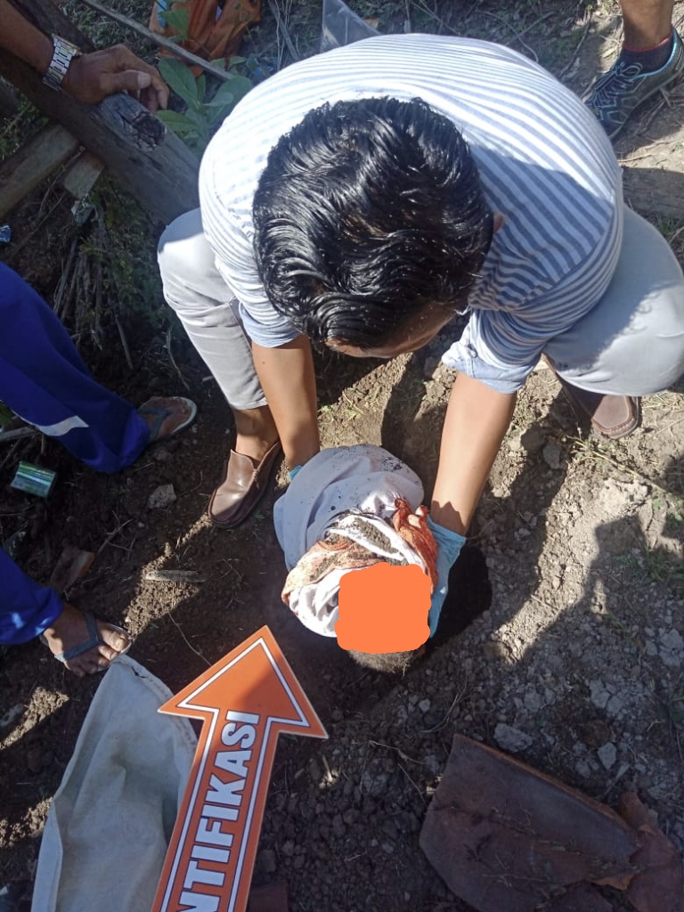 Heboh!, Warga Temukan Bayi Laki-laki Dikubur di Dalam Tanah