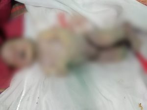 MasyaAllah!, Jasad Bayi Laki-laki Yang Ditemukan di Sumbawa Barat Seperti Orang Sedang Sholat