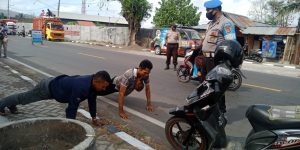 Operasi Yustisi Polsek Woja jaring 57 pelanggar