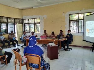Bahabinkamtibmas Desa Pasir Putih Imbau Warga Hati-hati di Musim Penghujan