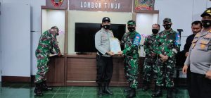 Danrem 162/WB Apresiasi dan Beri Reward Kepada Babinsa, Babinkamtibmas dan Masyarakat Penemu Ratusan Gram Sabu