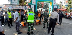 Operasi yustisi gabungan TNI-POLRI, jaring 127 pelanggar