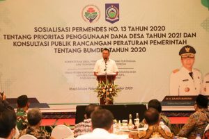 Gubernur : Melalui BUMDes Tercipta Lapangan Kerja Baru