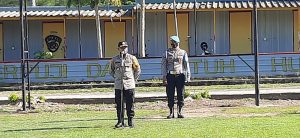 Kapolres KSB Imbau Personil Jaga Kesehatan Diri