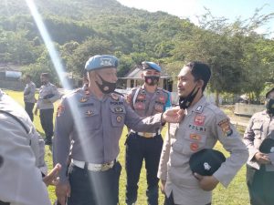 Propam Sidak Personel Polres Sumbawa Barat, Anggota Yang Tidak Disiplin Diberi Sanksi