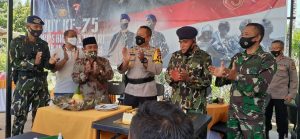 Kodim 1628/Sumbawa Barat Beri Suprease Ke Kompi 2 Brimob Di Hari Jadi Korp Brimob Polri