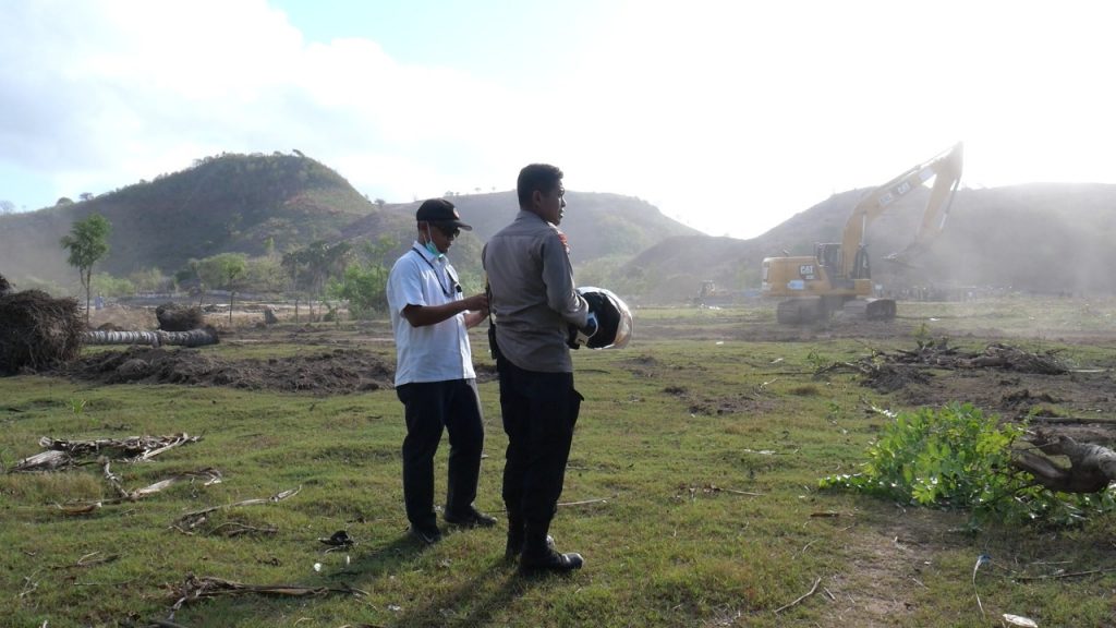 Land Clearing Aman Dan Lancar, Warga Ikhlas Lahan Untuk Sirkuit MotoGP