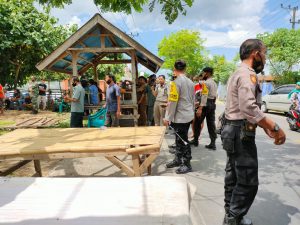 Tim Gabungan Amankan Ekskusi Tanah Sengketa di Jalan Lingkar Karijawa