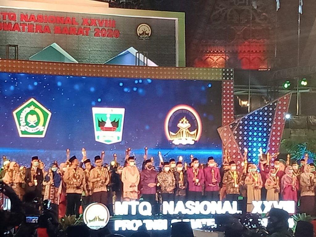 Sembilan Wakil NTB Raih Juara di MTQ Nasional 2020