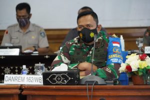 Ikuti Vicon Pilkada Serentak, Ini Kata Danrem 162/WB