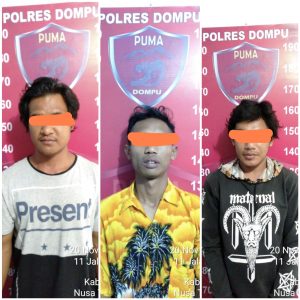 Lagi, Sindikat pencurian sukses di ringkus Tim Puma Polres Dompu