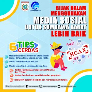 Enam Tips Cerdas Kominfo Sumbawa Barat Bijak Dalam Media Sosial