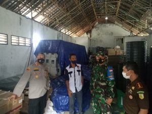 Pastikan Kesiapan Pilkada Berjalan Lancar Dandim 1628/SB Kunjungi KPU Sumbawa Barat.