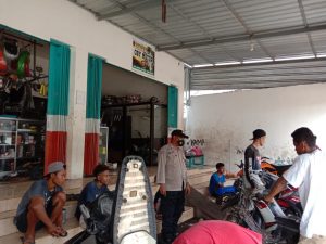 Bhabinkamtibmas ajak masyarakat berpolitik Santun, Aman dan Damai