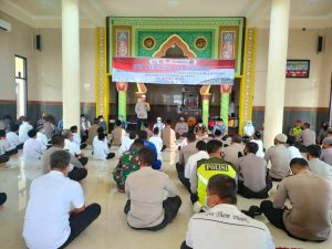 Wujudkan Pilkada yang Aman, Nyaman, Damai, Sejuk dan Kondusif, Polres Dompu adakan Dzikir dan Do’a