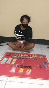 Diduga menyalahgunakan Narkotika, Pria Kilo Sat Resnarkoba Polres Dompu