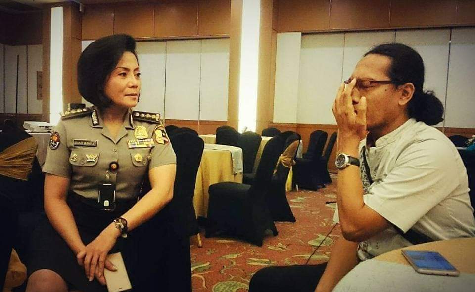 Polwan Cantik dari Bima Berbintang Satu Berpangkat Brigjend Pol