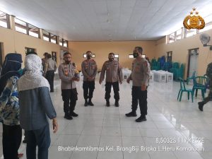 Kapolres Bersama pamatwil Polda NTB Cek Tempat Penyimpanan Kotak Surat Suara di Tingkat PPK