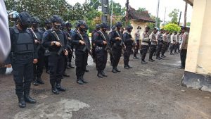 Polres Sumbawa Kerahkan 1.100 Personel Gabungan Amankan Jalannya Rapat Pleno