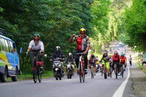 Ketua Komisi I DPR RI Apresiasi Gowes Yang Dirangkai Dengan Baksos Oleh Korem 162/WB
