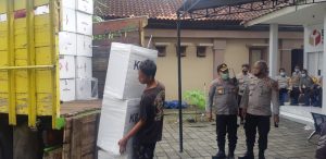 Pengamanan Polresta Mataram Bergeser ke Kantor KPU