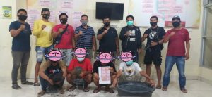 Manfaatkan Situasi Lengah dan Curi Ratusan Udang di Tambak Poto Tano, 4 Pemuda Diamankan