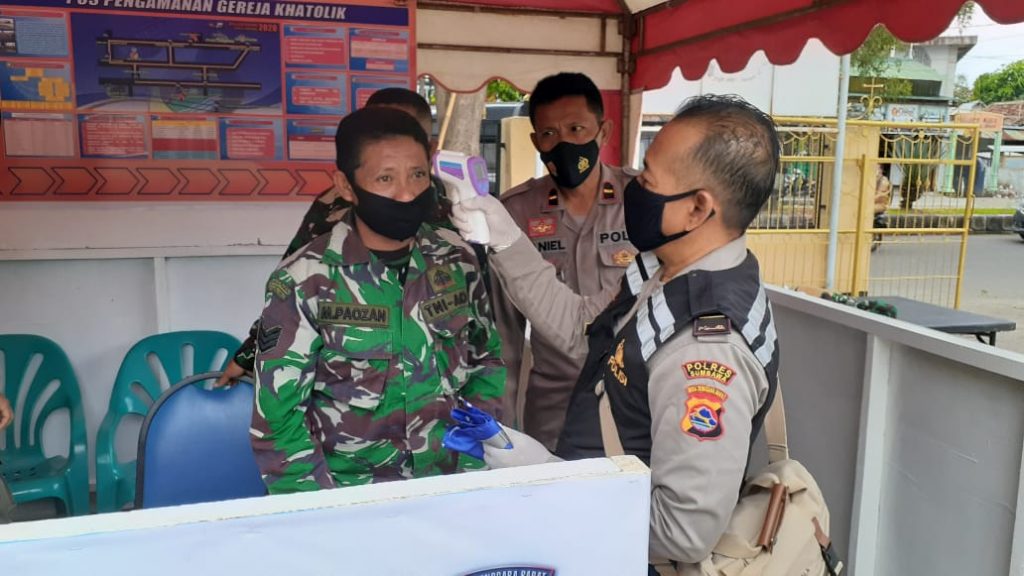 Team Urkes Polres Sumbawa Laksanakan Pengecekan Kesehatan Personil Ops Lilin Rinjani