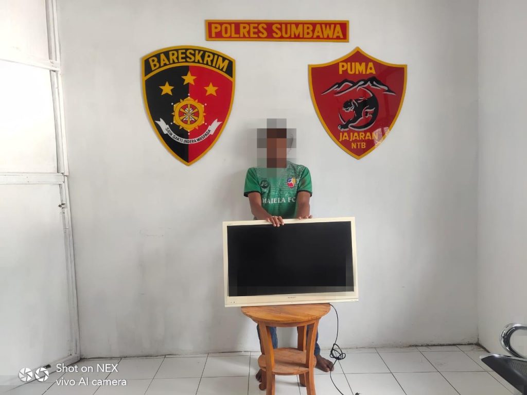 Tega, Sang Adik Bobol Rumah Kakak Kandungnya dan Menggadak Barang, Pelaku Diringkus Polisi