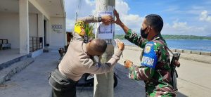 Jelang Natal Dan Tahun Baru, Personel Jajaran Polres Sumbawa Sebarkan Maklumat Kapolri