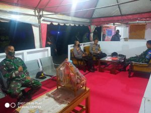 Kapolres Sumbawa Bersama Dandim Mengecek Pos Pam dan Pos Yan Operasi Rinjani 2020