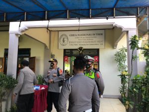 Umat Kristiani di Gereja GMIT Syalom Batu Hijau Maluk Diimbau Tetap Patuhi Protokol Kesehatan