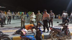 Polres Sumbawa Bersama Sat Pol PP Gelar Patroli Operasi Yustisi