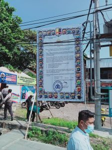 Pasang Baliho Maklumat Kapolri, Kapolres Sumbawa Larang Adakan Kegiatan di Pergantian Tahun