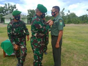 Pimpin Acara Tradisi Satuan wisuda Purna tugas Bintara Kodim 1628/SB, Ini Harapan Dandim