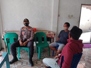 Kapolsek Rhee Himbau & Ajak Tokoh Jaga Situasi Kamtibmas Pasca Pilkada