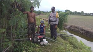 Ini Motivasi Bhabinkamtibmas Desa Mbuju Tingkatkan Penghasilan petani
