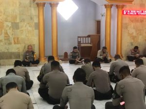 Gelar Binroh, Polres Sumbawa Juga Laksanakan Doa Bersama Untuk Pemilu Yang Kondusif