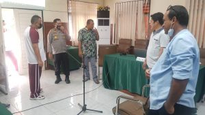 Sidang TSM Pilkada Kabupaten Sumbawa Akan Dipituskan, Kapolresta Cek Kesiapan Kantor Bawaslu NTB
