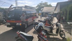 Satuan Binmas Polres Sumbawa Sambang dan Berikan Himbauan