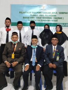 BAZNAS Sumbawa Barat Lantik 5 Pejabat Struktural, Siapa Saja Yang Menjabat?