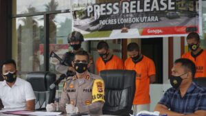 Ungkap Kasus Pencurian, Pencabulan dan Narkoba di Awal Tahun 2021, Kapolres Lotara Apresiasi Timnya
