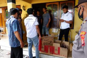 Puluhan Botol Miras Disita Polres Sumbawa Dalam Operasi Bina Kusuma