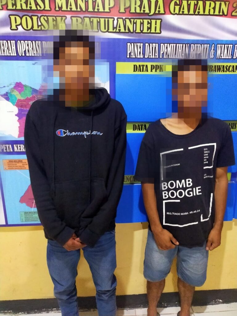 Nekat Curi Kemiri Untuk Beli Keperluan Pribadi, Dua Remaja di Sumbawa Diamankan Polisi